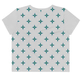 Punk Plaid Crop T-Shirts